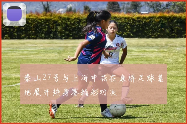 泰山27号与上海申花在康桥足球基地展开热身赛精彩对决